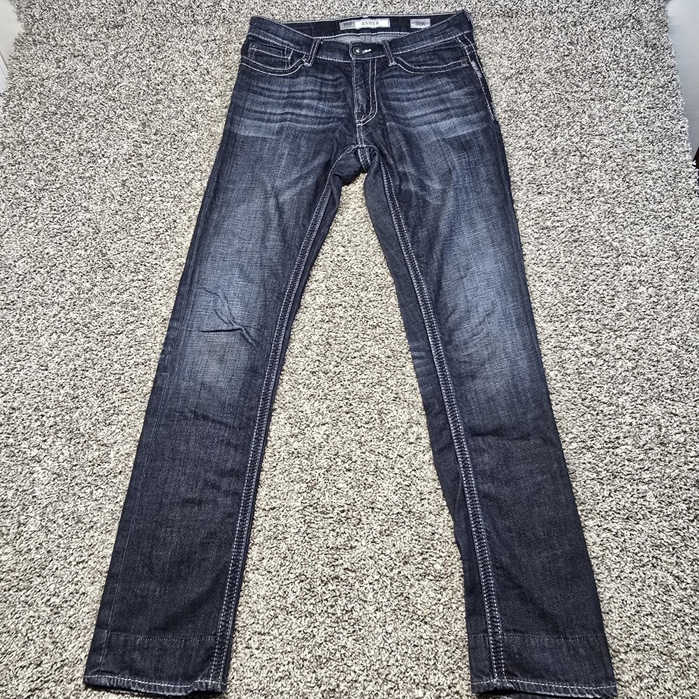 Bke Asher‎ Jeans Men Flip Cuff Size 30x34